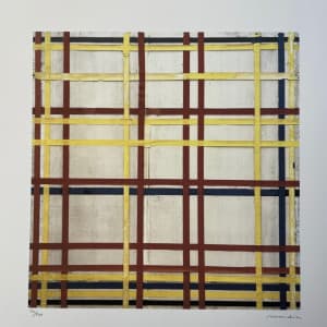 MONDRIAN Piet (1872 - 1944)  (d'après)